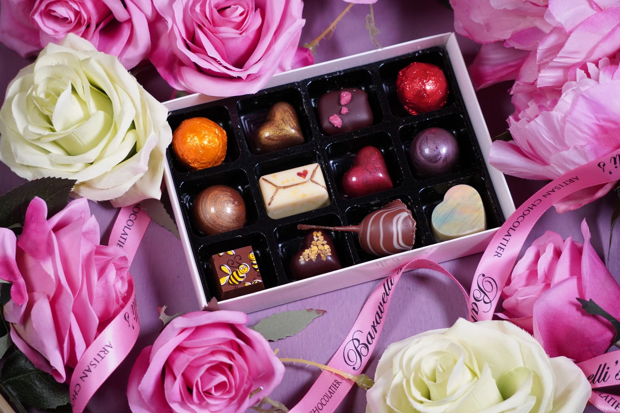 A filled selection, wrapped to the standard the reviews keep mentioning.